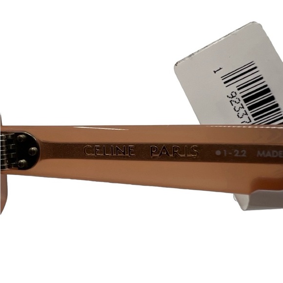 BOLD 3 DOTS 57MM GEOMETRIC SUNGLASSES IN PINK BROWN - Picture 6 of 6